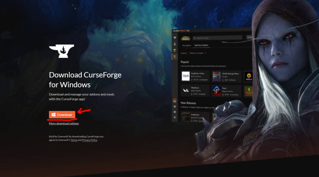 Download and Install the Curseforge Modder on Windows 10/11 (2023) 