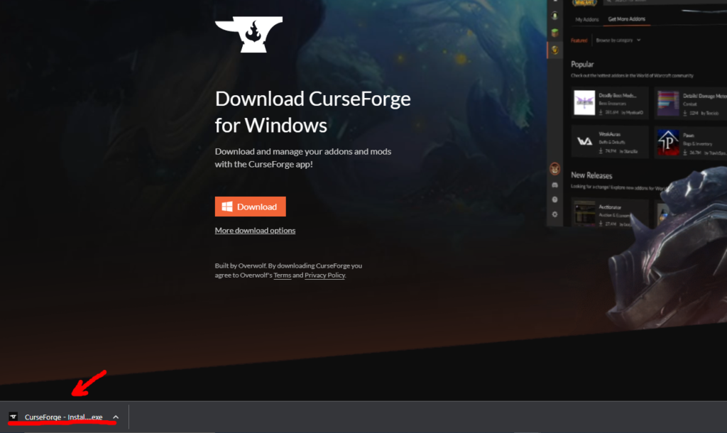 Download CurseForge 2.156.03 for Mac 