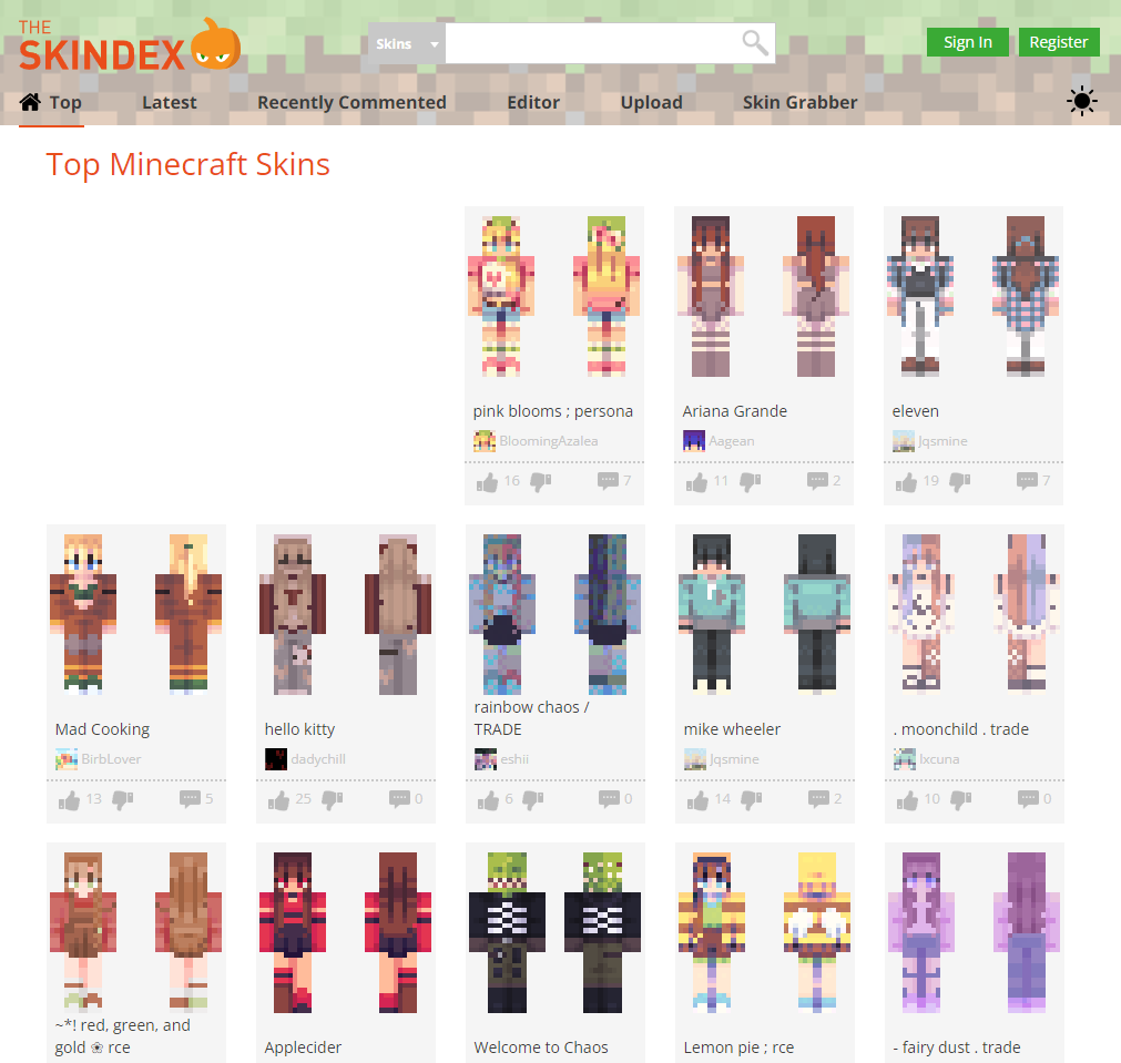 Minecraft Skin Editor  How to make and upload your own custom